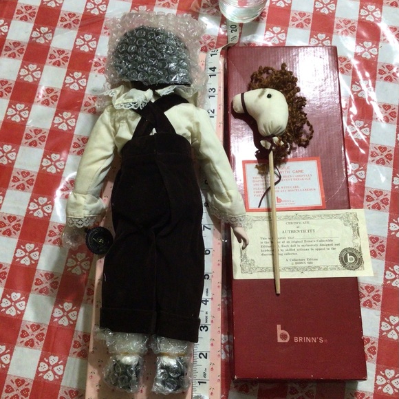 14" Brinn's Porcelain Edition Collector Doll 1988 Original Box COA - Picture 3 of 11